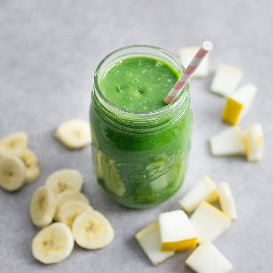 Bananen Melonen Smoothie