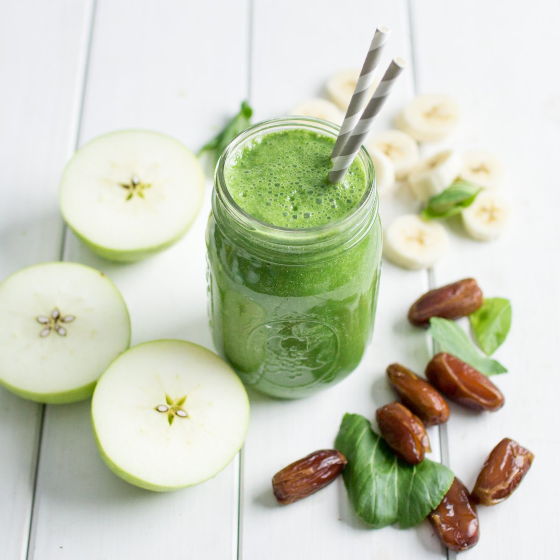 Apfel Karamell Smoothie