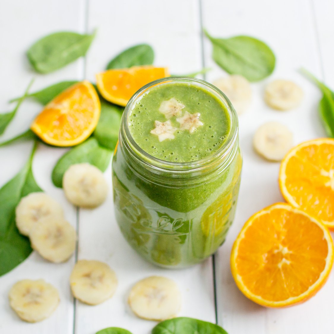 Orangen Bananen Smoothie