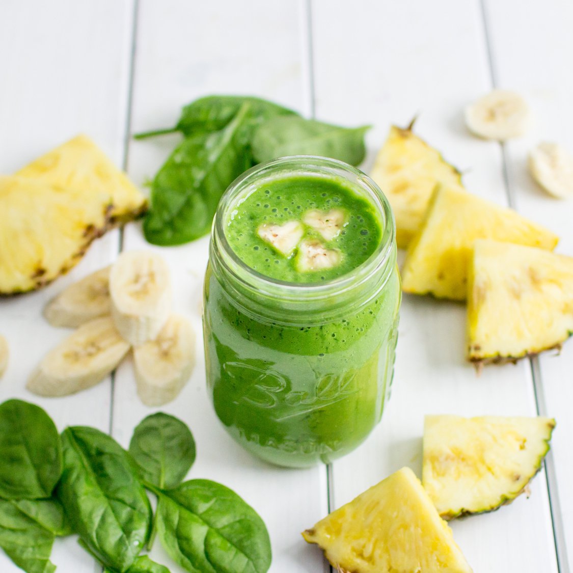 Ananas Bananen Smoothie