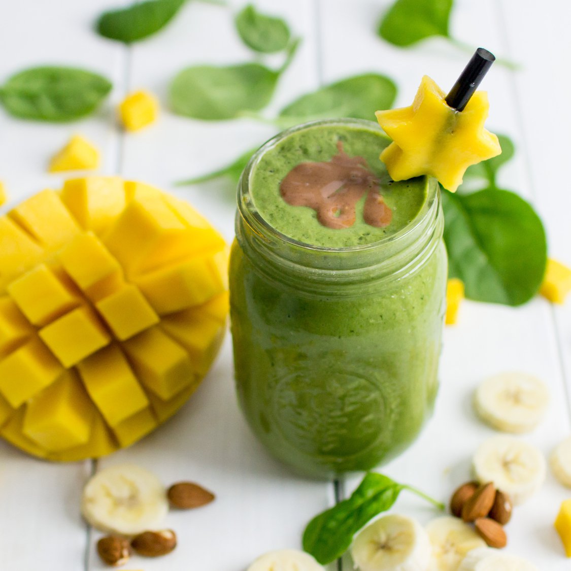 Mango Mandel Smoothie