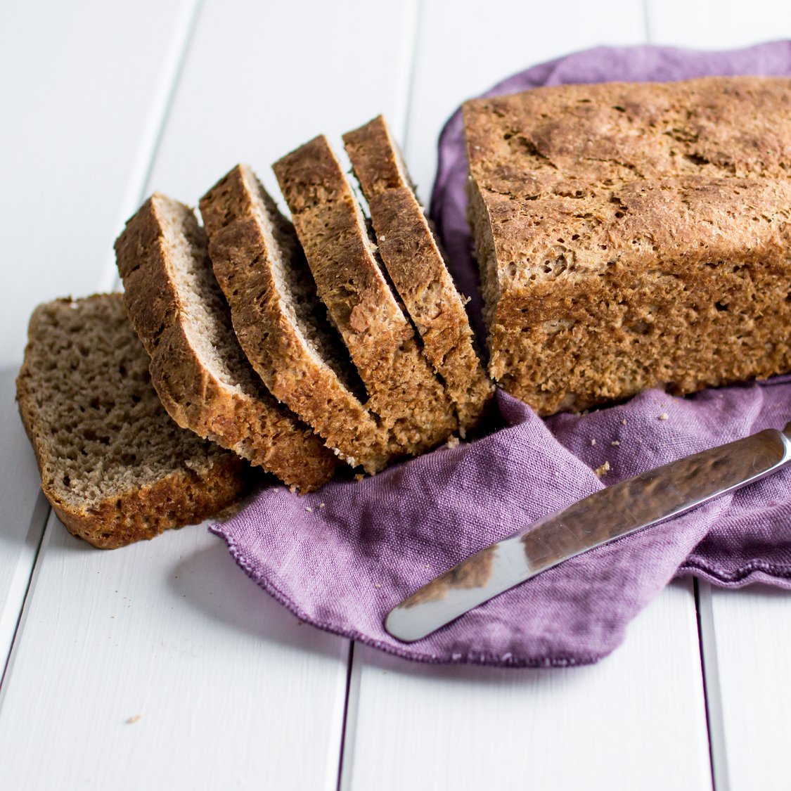 Dinkelbrot mit Vollkornmehl