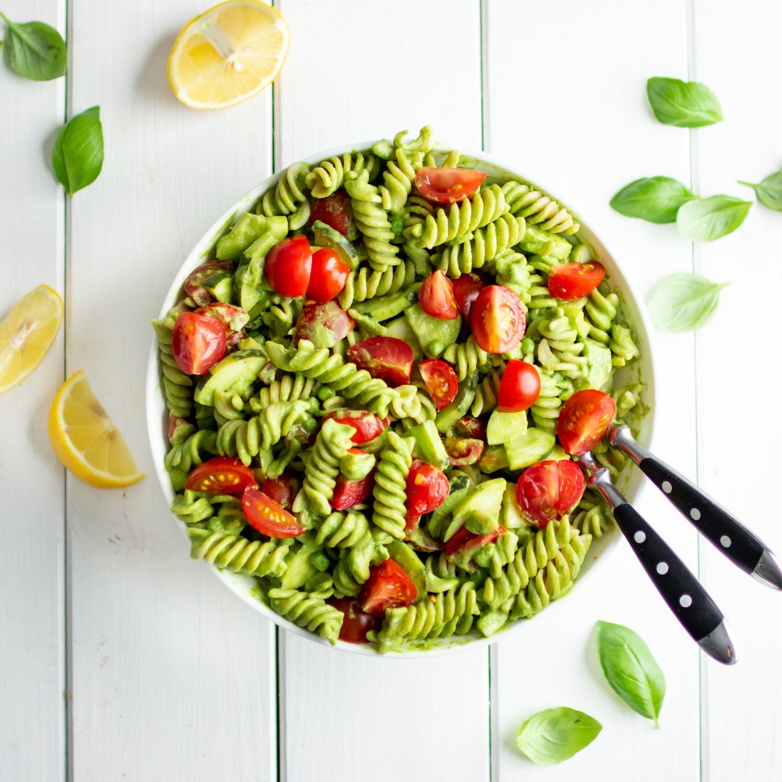 Pasta Pesto mit Zucchini