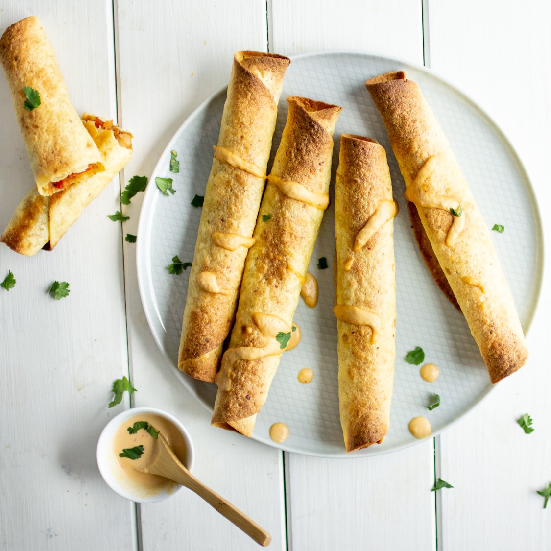 Kichererbsen Taquitos